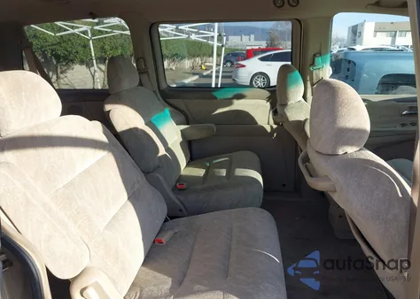 2001 Honda Odyssey Ex from USA, damaged, VIN 2HKRL18671H512291